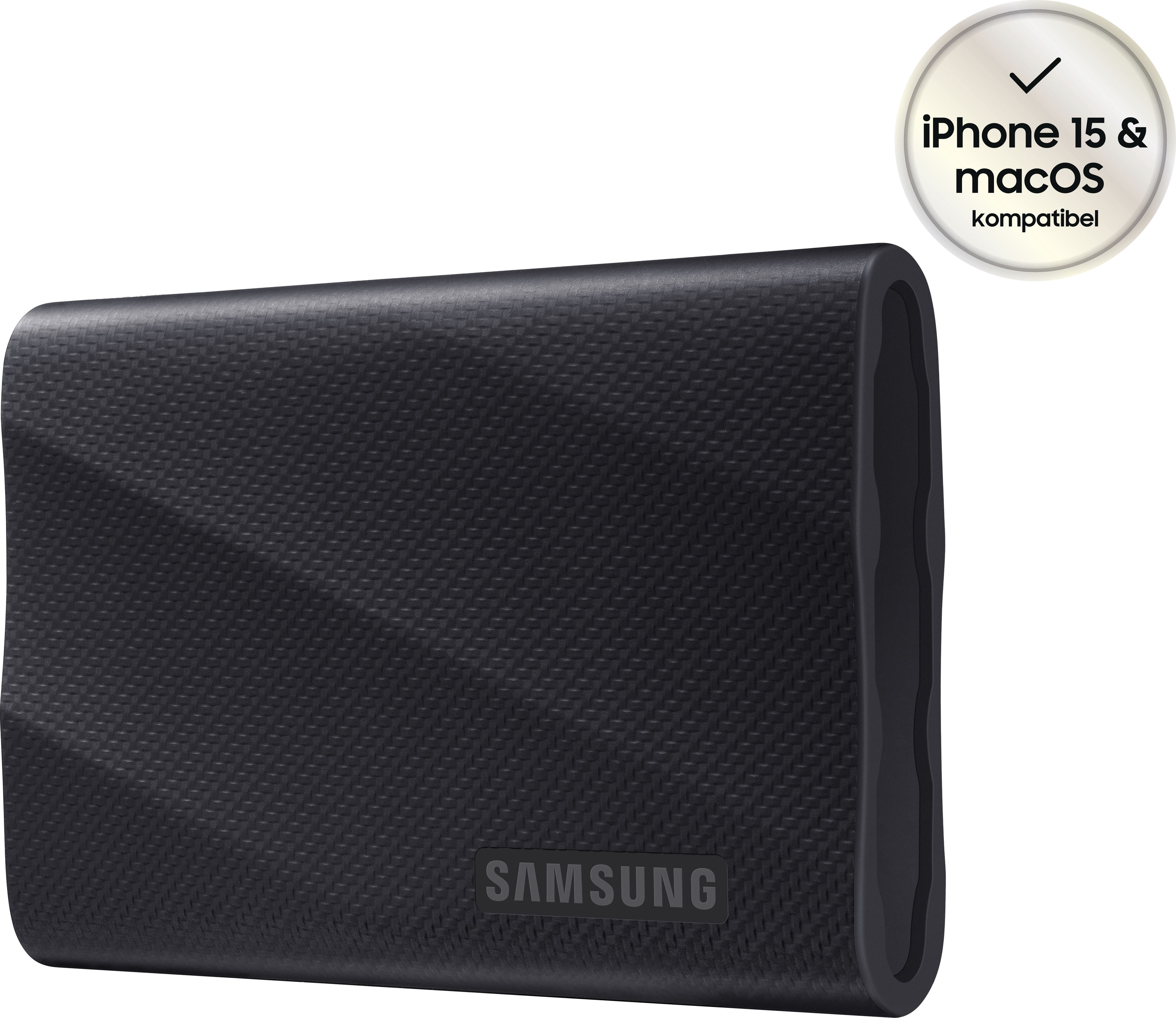 SAMSUNG externe SSD "Portable SSD T9", schwarz, 4 TB, Schreibgeschwindigkeitmaximal 2000 MB/s Lesegeschwindigkeitmaximal 2000 MB/s, Festplatten Image