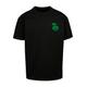 T-Shirt MERCHCODE "Merchcode Herren Beatles - Apple Words Heavy Oversize Tee" Gr. 5XL, schwarz (black) Herren Shirts T-Shirts