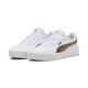 Sneaker PUMA "Carina 2.0 Metallic Shine" Gr. 39, weiß (puma white, puma gold, silver) Schuhe Sneaker