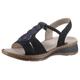 Sandale ARA "HAWAII" Gr. 42, blau (dunkelblau) Damen Schuhe Flats