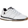 Sneaker K-SWISS "Rinzler", Gr. 42, schwarz-weiß (weiß, schwarz), Leder, sportlich, Schuhe