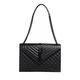 Saint Laurent Crossbody Bags - Large Envelope Shoulder Bag Quilted Leather - in black - für Damen