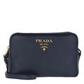 Prada Crossbody Bags - Calf Leather Shoulder Bag - in blue - für Damen