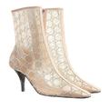 Gucci Boots & Ankle Boots - GG Mid-Heel Boot - creme - Boots & Ankle Boots for ladies