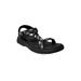 Women's Solstice Strap Sandal by LAMO in Black (Size 10 M)