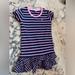 Polo By Ralph Lauren Dresses | 4t Toddler Girls Polo Ralph Lauren Short Sleeve Striped Dress | Color: Blue/Pink | Size: 4tg