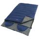 Outwell - Contour Lux Double - Kunstfaserschlafsack Gr 220 x 145 cm Zip: Both Blau