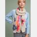 Anthropologie Accessories | Anthropologie Troubadour Floral Felted Bouquet Scarf Mohair Blend | Color: Cream/Pink | Size: Os