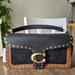 Coach Bags | Coach Mixed Leather Rivet Tabby 26 Bag | Color: Black/Brown | Size: Os