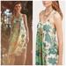 Anthropologie Dresses | Anthropologie Maeve Santee Swing Dress Nwot Size Medium | Color: Green/White | Size: M