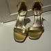 Lilly Pulitzer Shoes | Lilly Pulitzer Gold Sandals Size 7 | Color: Gold | Size: 7