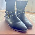 Coach Shoes | Coach Lilliana Suede/Matte Calf Boots 7.5 | Color: Black | Size: 7.5