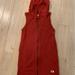 Nike Tops | Nike Hooded Zip Vest Dress Red Size Women’s Small New Without Tag Versatile | Color: Red | Size: S