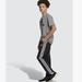 Adidas Bottoms | Adidas Big Boy's Black Heather 3 Stripe Indicator Track Soccer Pants Xl 18/20 | Color: Black/White | Size: Xlb