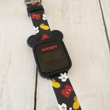 Disney Accessories | Disney Mickey Mouse Touchscreen Led Kid’s Watch Accutime Mk4116wm Boys Girls | Color: Black/Red/White/Yellow | Size: Os Unisex