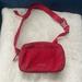 Athleta Bags | Athleta All About Crossbody Waist Belt Bag Red Fanny Pack Travel Casual Gym | Color: Red | Size: Os