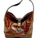 Dooney & Bourke Bags | Dooney & Bourke Gold Hardware Reversible Clip Closure,Zip Pocket,Pockets, Snap | Color: Black/Brown | Size: Os