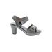 Patrizia by Spring Step Heels: Gray Shoes - Women's Size 35