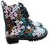 Kate Spade Shoes | Kate Spade Jemma Floral Print Leather Combat Boots New Size 5 | Color: Blue/White | Size: 5