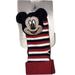 Disney Accessories | Disney Parks Mickey Mouse 3d Rattle Infant Socks 0-6m Red White Black New | Color: Black/Red/White | Size: Osbb
