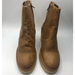 Free People Shoes | Free People James Chelsea Chunky Heel Boots Tan Size Eu 40/ Us 10 | Color: Brown | Size: 10