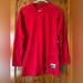 Nike Shirts | Nike Pro Combat Vapor Hyperwarm Fitted Baseball Shirt Men's S | Color: Red | Size: S
