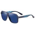 MiqiZWQ Men's sunglasses Men Polarized Sunglasses Women Retro Sun Glasses Driving Beach Bike Travel Anti Glare Shade Eyewear-Matte Blue Blue