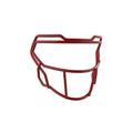 VICIS ZERO2 SO-212 Football Facemask for VICIS ZERO2 Football Helmets, Titanium, Scarlet