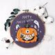 Ghost Pattern Embroidery Kit, Easy For Beginners, Modern Handmade Design, Cute Spooky And Pumpkin, Pumpkin Smile