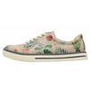 Sneaker DOGO "Sneaker A Pair Of Doves Damen Sneaker / Female", Damen, Gr. 39, Normalschaft, grün (natur, grün), Lederimitat, Schuhe, Vegan