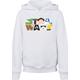 Hoodie F4NT4STIC "Kinder Star Wars Character Logo with Basic Kids Hoody" Gr. 122/128, weiß (white) Mädchen Sweatshirts Sweatshirt