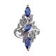 Women Girls Stackable Band- Men Promise Blue Artificial Flower Diamond Ring Elegant Rhinestone Ring for Women n Full Diamond Zircon Rings for Women Size Aesthetic Punk Y-2K Girl Mom ( Color ( Color :