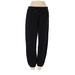 Victoria's Secret Pink Sweatpants - High Rise: Black Activewear - Women's Size Medium