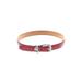 Brighton Leather Belt: Burgundy Solid Accessories - Women's Size Medium