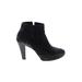 Paul Green Ankle Boots: Black Shoes - Women's Size 5 1/2