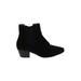 Fairfax & Favor Boots: Blue Solid Shoes - Women's Size 37 - Almond Toe