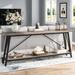 70.9 Inches Extra Long Sofa Table Behind Couch, Industrial Entry Console Table for Hallway, Entryway & Living Room