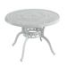Patio Table Round Outdoor Coffee Table with Umbrella Hole