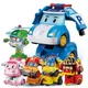 Silverlit Robocar Korea Robot Kids Toys Plastics Transformed Cars Roy Haley Anime Action Figure