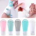 Make Up Silicone Bottles Travel Size Bottle Lotion Squeeze Tube Refillable Bottle Sample Portable