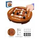 Marble Board Game Educational Strategy Orbit Logic Board Game 2 Player Fast Strategy Game Track
