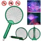3 In 1 Electric Mosquito Racket Mosquito Killer Lamp USB Rechargeable Foldable Mosquito Swatter Fly
