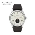 NOMOS-Montre Mécanique existent à Grand Cadran pour Homme et Femme Verre Saphir Bracelet en Cuir