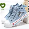 Damenmode Turnschuhe Denim Canvas Schuhe Frühling/Herbst Freizeit schuhe Trainer Walking Skateboard