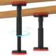 2Pcs Telescopic Support Rod Nylon Cabinet Adjustable Support Pole 200kg Weight Capacity Cabinet