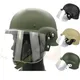 Casque de protection anti-émeute pour adultes ventilateur de chasse protection contre la