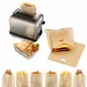 Convenient Reusable Non-stick Baked Toast Bread Bags 2pcs Toaster Bags for Grilled Cheese Sandwiches