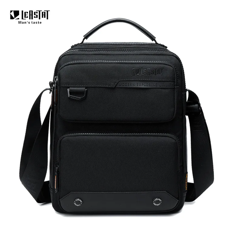 Sac à bandoulière Oxford étanche pour homme, sac à bandoulière multifonctionnel, sac de messager décontracté pour homme, mode antivol initiée, voyage