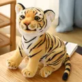 Simulation Baby Tiger Plush Toy Cute Stuffed Soft Wild Animal Forest Tiger Pillow Dolls Room Decro