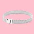 Pandora-Bijoux de Rechargement en Argent 2024 ChimPandora 925™Bracelet en maille pour femme bijoux